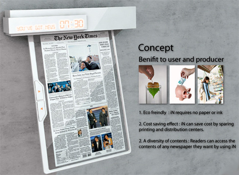 报纸不再是纸了缩略图锦客设计服务-工业设计公司